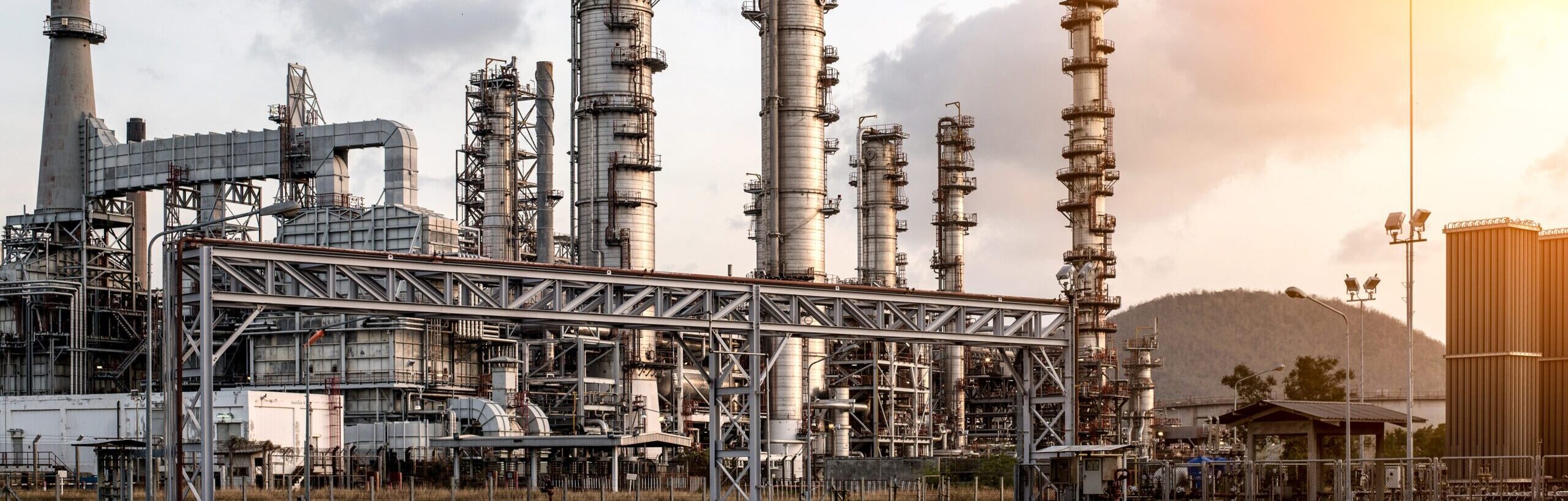 oil refinery in the petrochemical industry